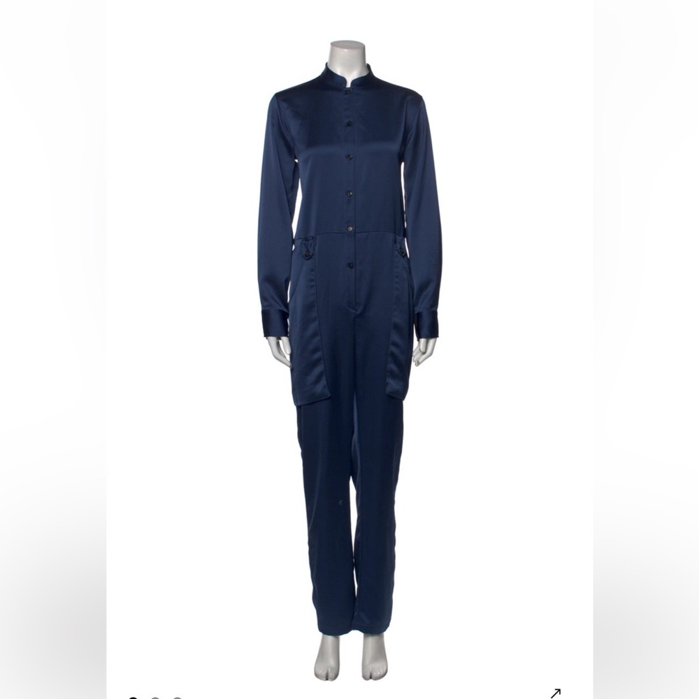 Chic Midnight Blue Women's Jumpsuit